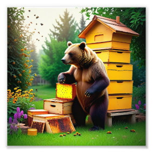 Beehive Bear Photo