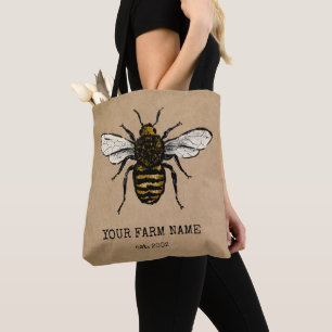 Beekeeper Apiarist Bee Farm Honeybees Honeycomb  T Tote Bag