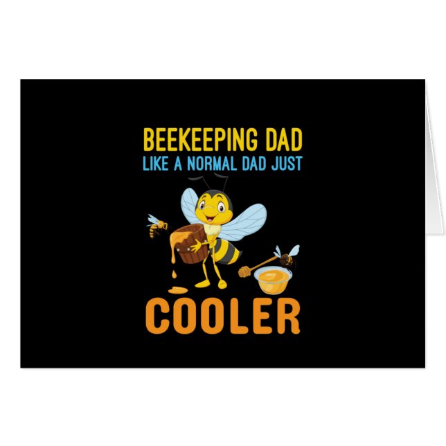 Beekeeper Art BeeKeeping Dad (Front Horizontal)