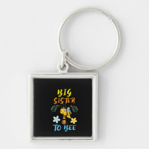 Beekeeper Art Big Sister To Bee Key Ring
