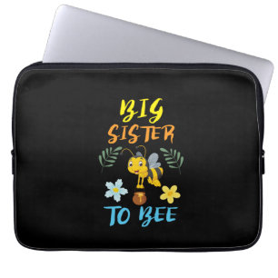 Beekeeper Art Big Sister To Bee Laptop Sleeve