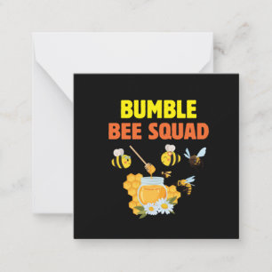 Beekeeper Art Bumble Bee Squad 2 Card