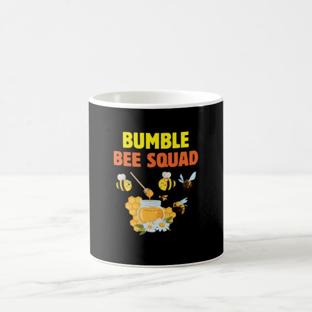 Beekeeper Art Bumble Bee Squad 2 Coffee Mug (Center)