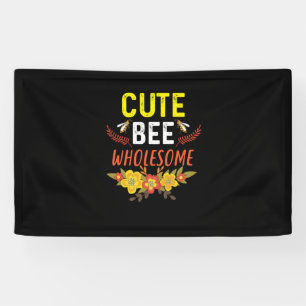 Beekeeper Art Cute Bee Wholesome Banner