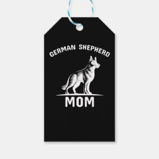 Beekeeper Art German Shepherd Mommy Gift Tags