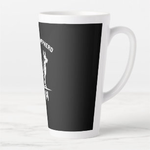 Beekeeper Art German Shepherd Mummy Latte Mug