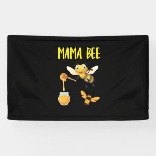 Beekeeper Art Mama Bee Banner