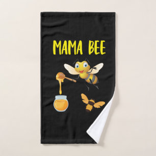Beekeeper Art Mama Bee Hand Towel