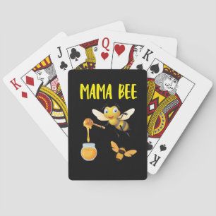 Beekeeper Art Mama Bee Playing Cards