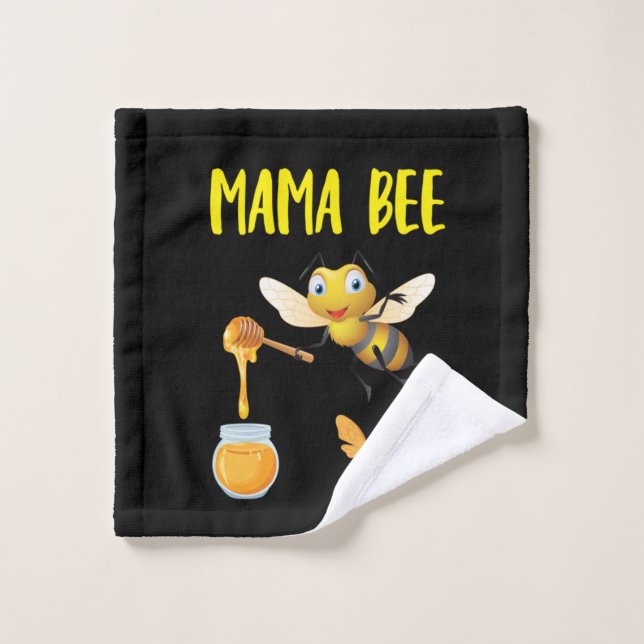 Beekeeper Art Mama Bee Wash Cloth (Wash Cloth)