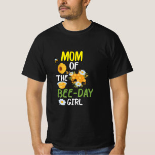 Beekeeper Art Mum Of The Bee-day Girl 2 T-Shirt