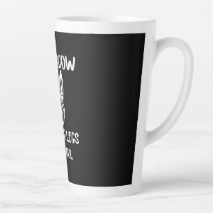 Beekeeper Art My Shadow Has Four Legs Latte Mug