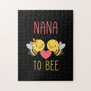 Beekeeper Art Nana To Bee Jigsaw Puzzle