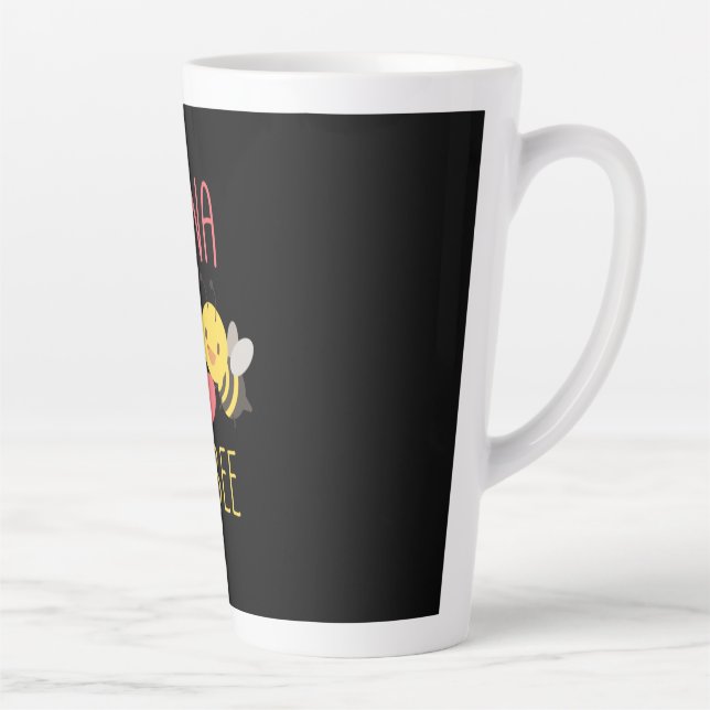 Beekeeper Art Nana To Bee Latte Mug (Right)