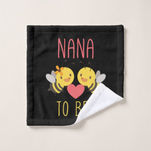 Beekeeper Art Nana To Bee Wash Cloth