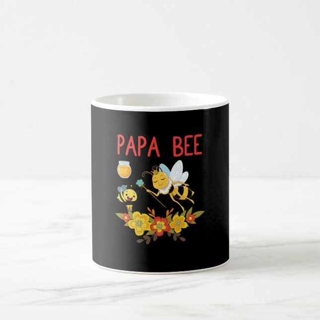 Beekeeper Art Papa Bee 2 Coffee Mug (Center)