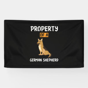 Beekeeper Art Property Of A German Shepherd Banner