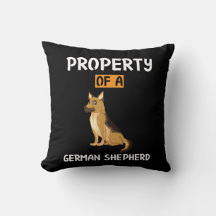 Beekeeper Art Property Of A German Shepherd Cushion