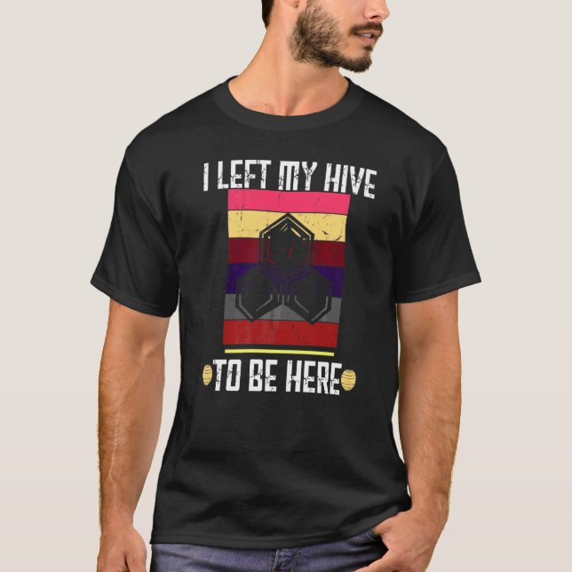 Beekeeper Bee Beekeeping Honey T-Shirt (Front)