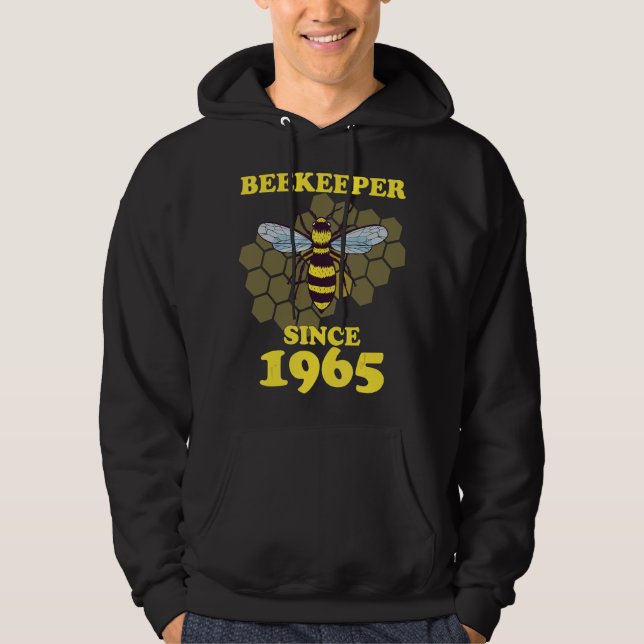 Beekeeper Bee  Honey Bees Bee Smoker Beekeeping 8 Hoodie (Front)