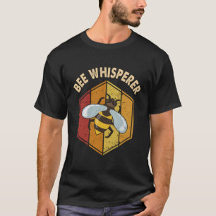 Beekeeper Bee Whisperer Beekeeg Expert Apiary Hone T-Shirt