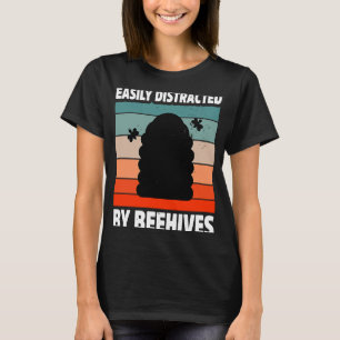 Beekeeper Beekeeping Bees Honey Honeycomb Bee T-Shirt