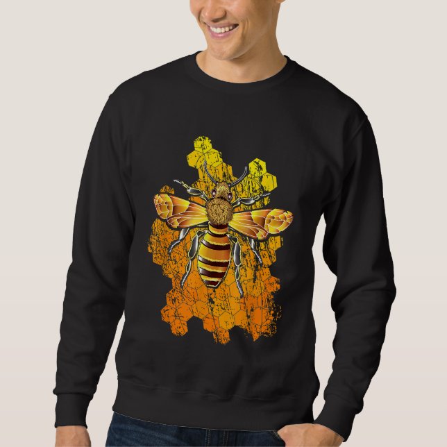 Beekeeper Beekeeping Honey Sweatshirt (Front)