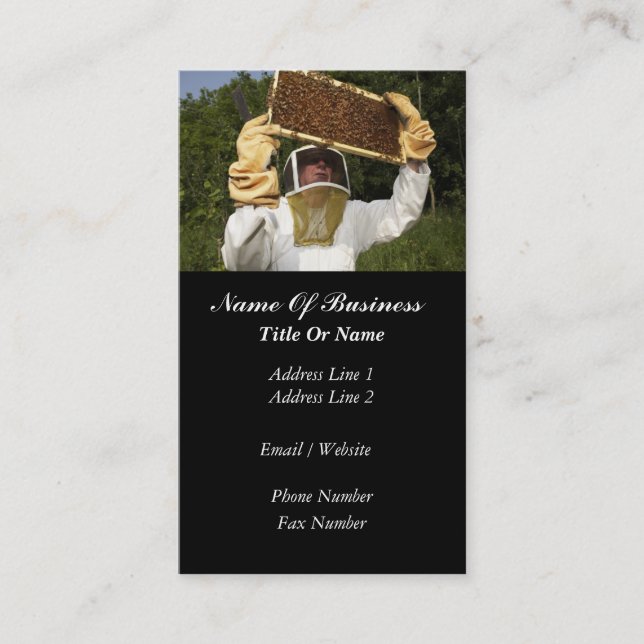 Beekeeper Business Card (Front)