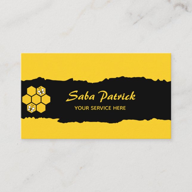 Beekeeper Business Card (Front)