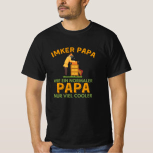 Beekeeper Dad Bee Beekeeping Honey T-Shirt