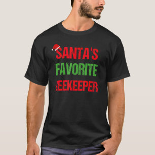 Beekeeper Funny Pajama Christmas T-Shirt