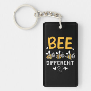Beekeeper Gift Bee Different Key Ring