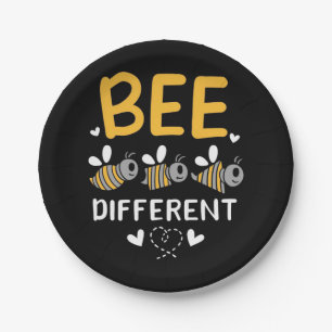 Beekeeper Gift   Bee Different Paper Plate