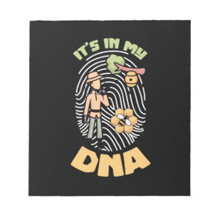 Beekeeper Gift Bee Keeping It Is In My DNA Notepad