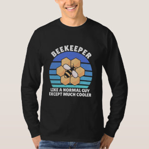Beekeeper Gift Beekeeper Retro Vintage T-Shirt