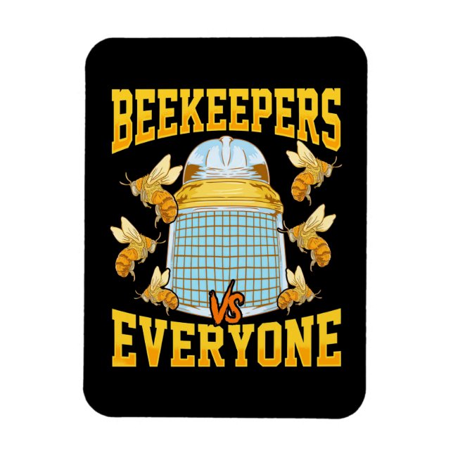Beekeeper Gift | Beekeepers And Everyone Magnet (Vertical)