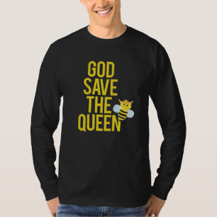 Beekeeper Gift God Save The Queen T-Shirt