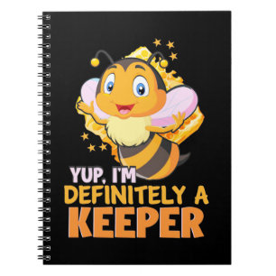 Beekeeper Gift I Am Definitely A Bee Keeper Notebook