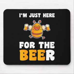 Beekeeper Gift I Am Just Here For The Bees Mouse Mat