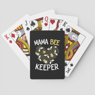 Beekeeper Gift Mama Bee Keeper Playing Cards