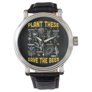 Beekeeper Gift | Plant These Save The Bees Watch