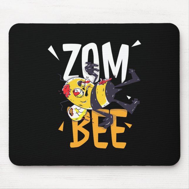 Beekeeper Gift | Zom Bee Mouse Mat (Front)