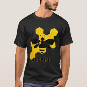 Beekeeper Honey Bee Happy Hobby Gardener T-Shirt