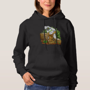 Beekeeper Honey Beekeeping Bee Honeycomb Hoodie