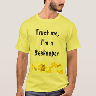 Beekeeper Honeycomb Art Custom Shirt