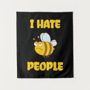 Beekeeper I Hate People Tapestry