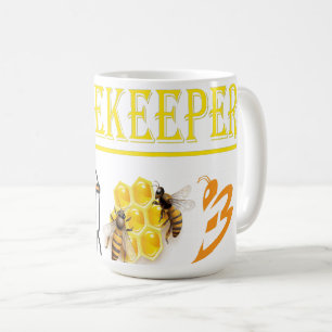 Beekeeper – If I run, you run – Bee – Beekeeping Coffee Mug
