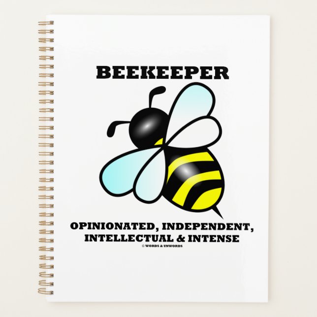 Beekeeper Opinionated Independant Intellectual Planner (Front)
