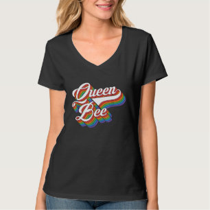 Beekeeper Queen Bee Crown Cute Honeybee Bee Apiar T-Shirt