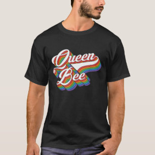 Beekeeper Queen Bee Crown Cute Honeybee Bee Apiar T-Shirt